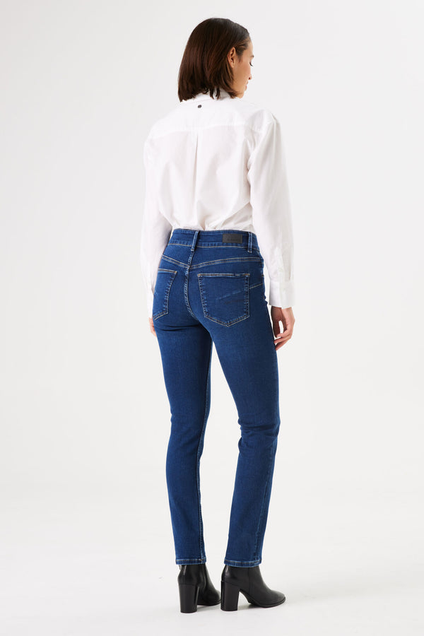 Jean slim taille haute Garcia Caro, entrejambe de 30 pouces 