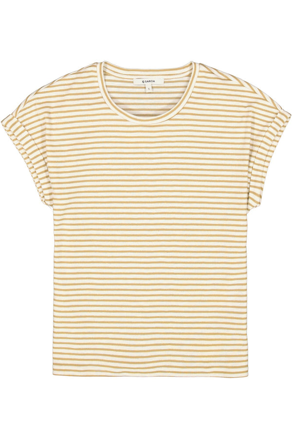 Subtle Glitter Striped T-Shirt