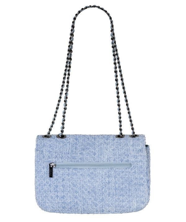 Esqualo Boucle Denim Coloured Bag