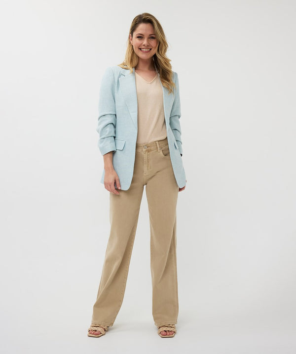 Esqaulo Linen Look Blazer