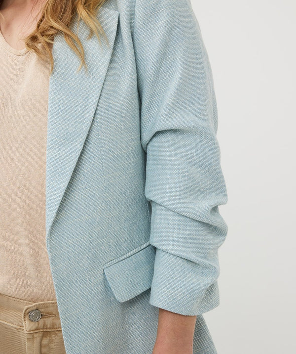 Esqaulo Linen Look Blazer