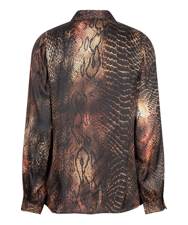 Esqualo Snake Skin Blouse