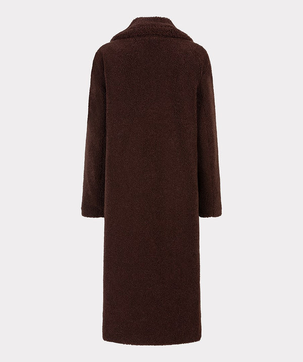 Long Teddy Boucle Coat