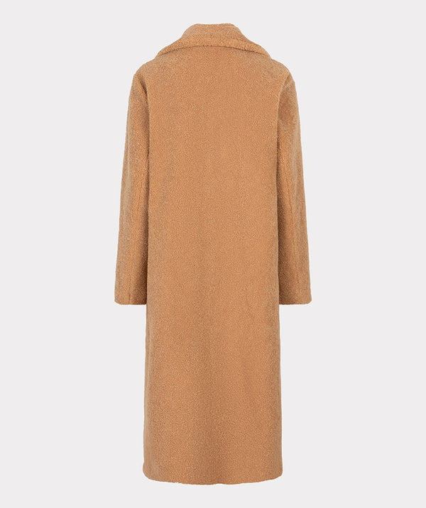 Long Teddy Boucle Coat