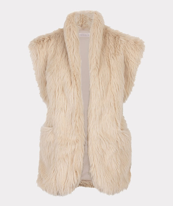 Esqualo Faux Fur Vest