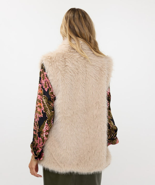 Esqualo Faux Fur Vest