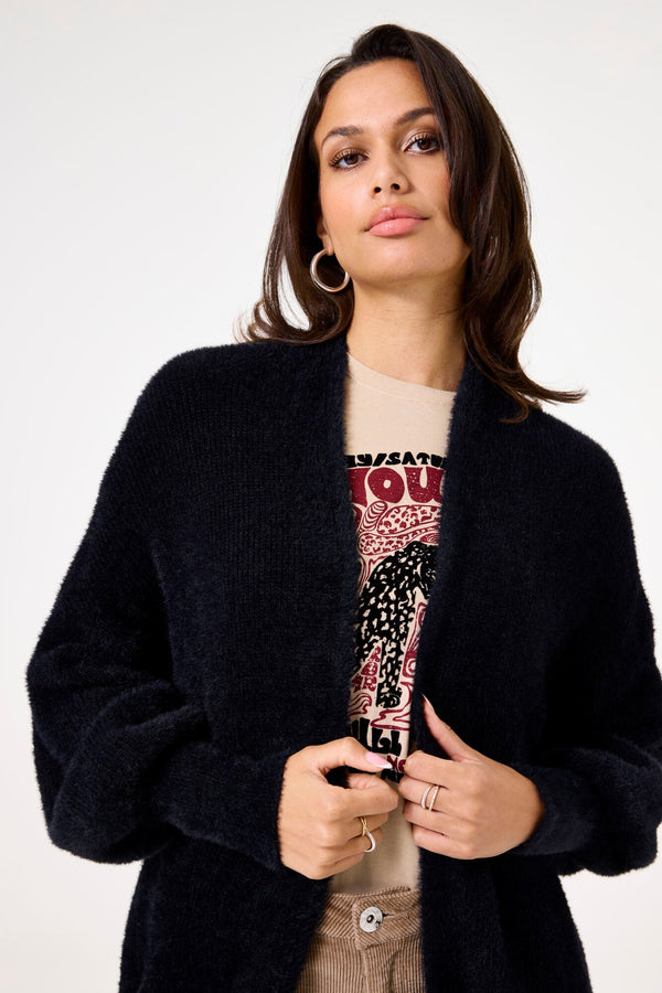 Garcia Open Fluffy Cardigan