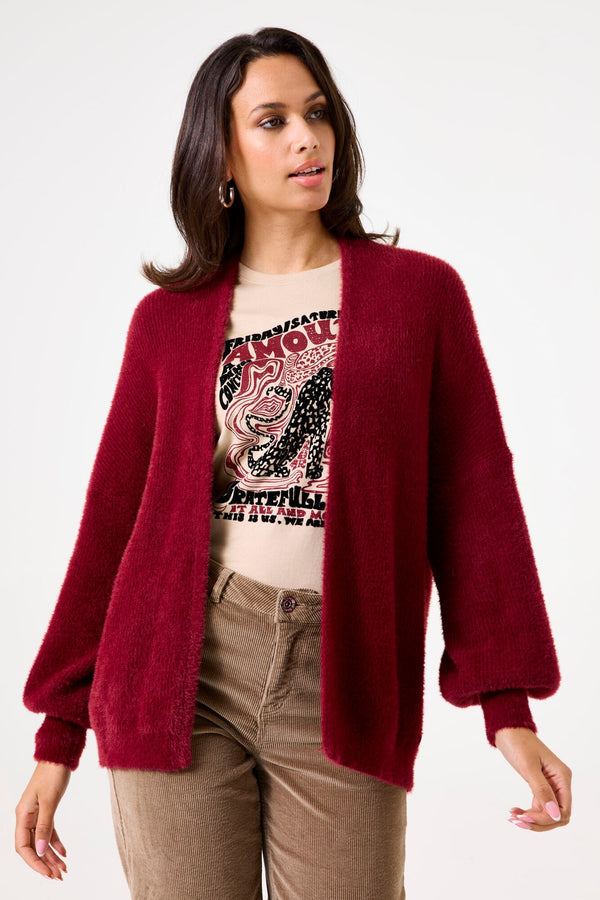 Garcia Open Fluffy Cardigan