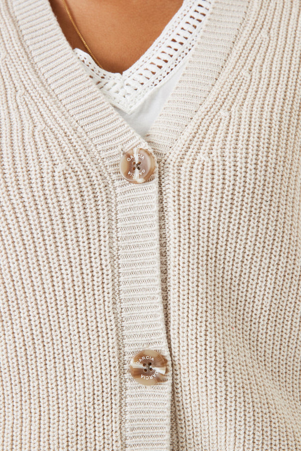 Garcia 100% cotton 3 Button Cardigan