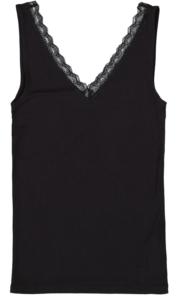 Garcia Ladies Lace Detailed Tank Top