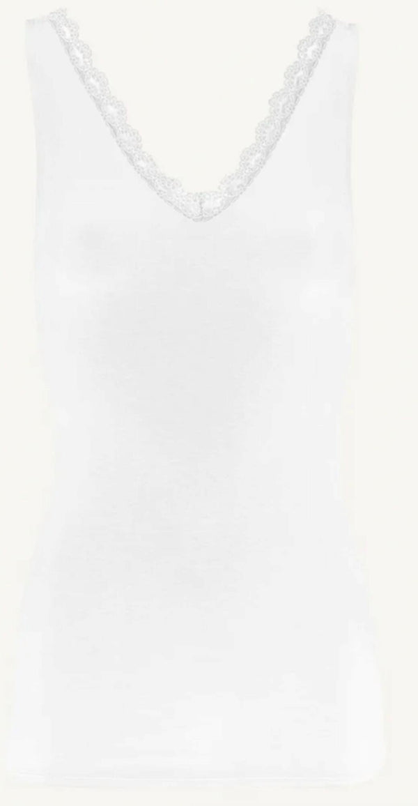 Garcia Ladies Lace Detailed Tank Top