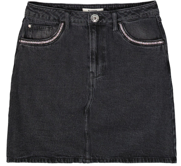 Garcia High Waisted Denim Skirt