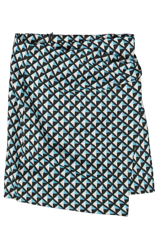 Garcia Ladies Jacquard Woven Diamond Pattern Skirt