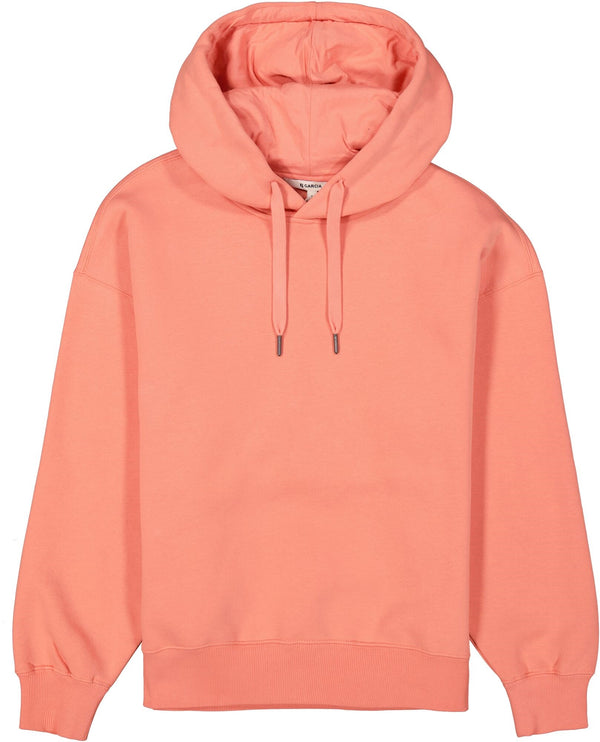 Sweat à capuche rose Garcia pour femme 