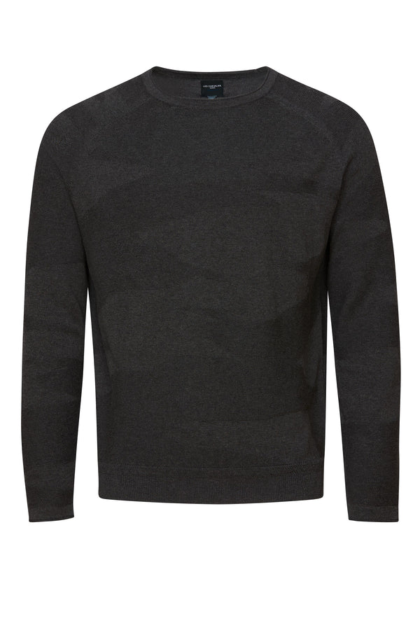 Leo Chevalier Crewneck Intarsia With Organic Cotton