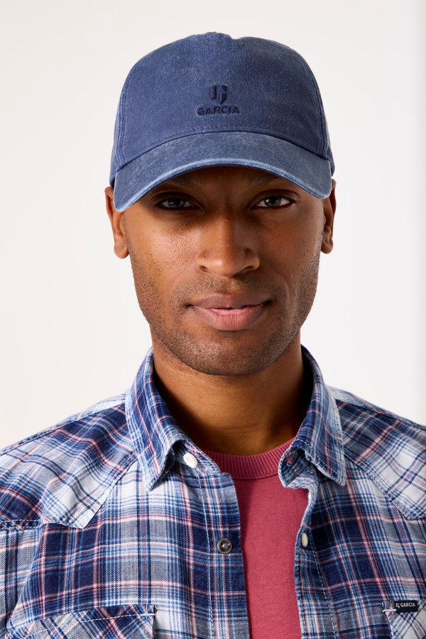 Casquette Dad en jean pour homme Garcia 