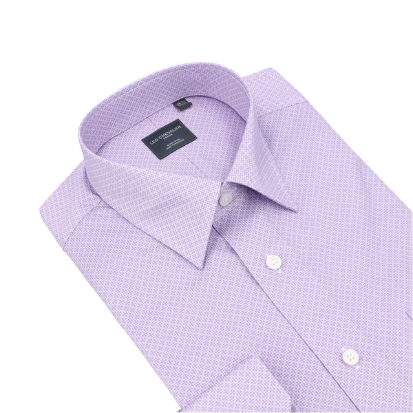 Leo Chevalier Light Mauve Non Iron Dress Shirt