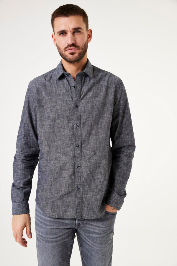 Garcia Men's Heather Grey Shirt