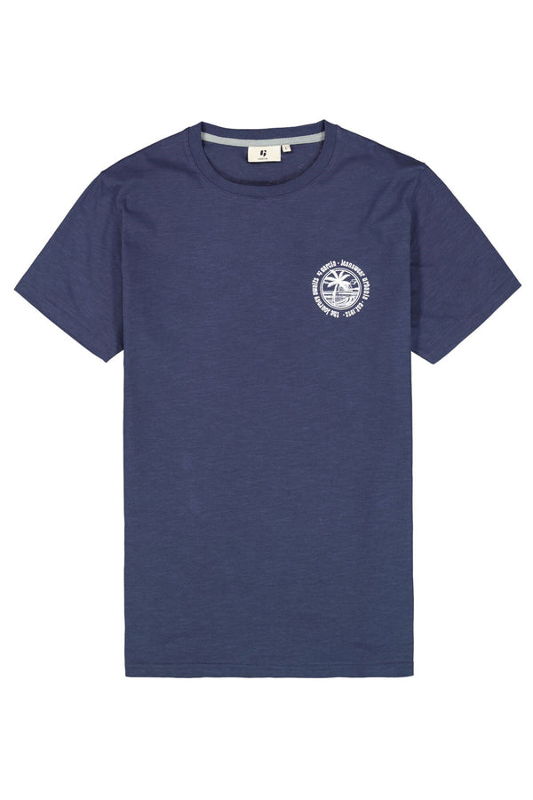 T-shirt avec logo palmier sur la poitrine