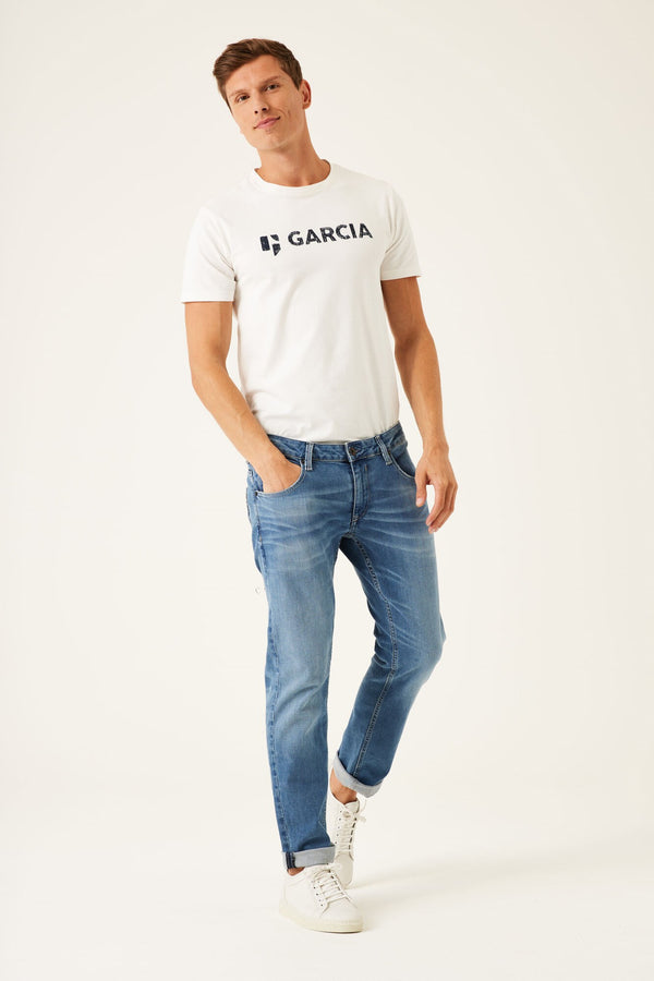 Russo Straight Fit Tapered Jeans