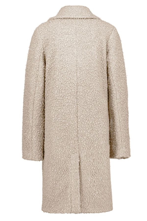 Ladies Boucle Overcoat