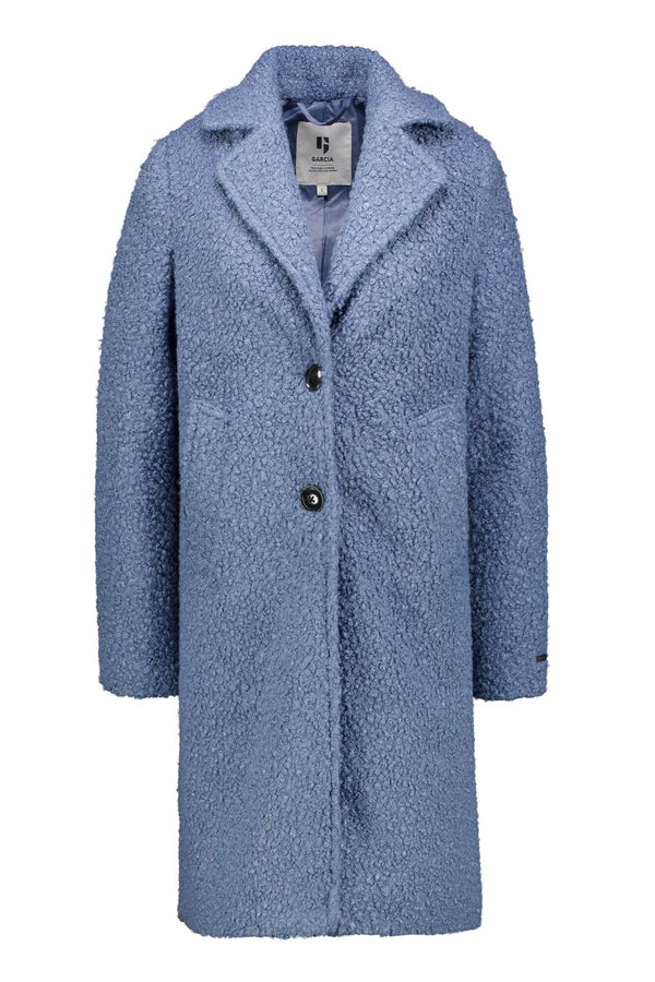 Ladies Boucle Overcoat