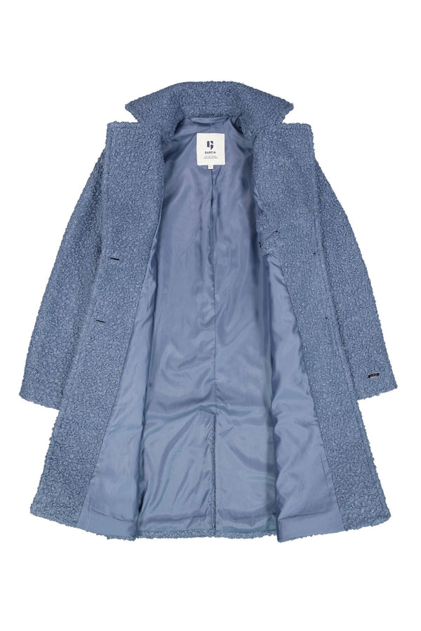 Ladies Boucle Overcoat