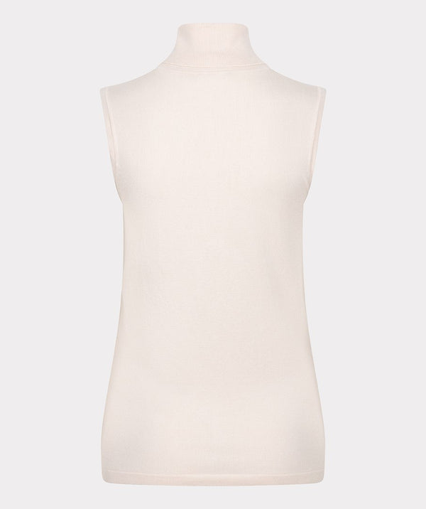 Esqualo Sleeveless Turtleneck Sweater