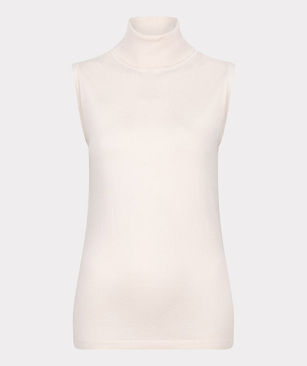 Esqualo Sleeveless Turtleneck Sweater