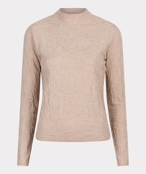 Esqaulo High Neck Sweater Jacquard