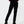 Solid Black Viscose Trouser