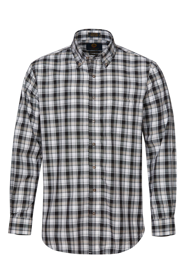 Viyella Black and Grey Made in Canada Shirt