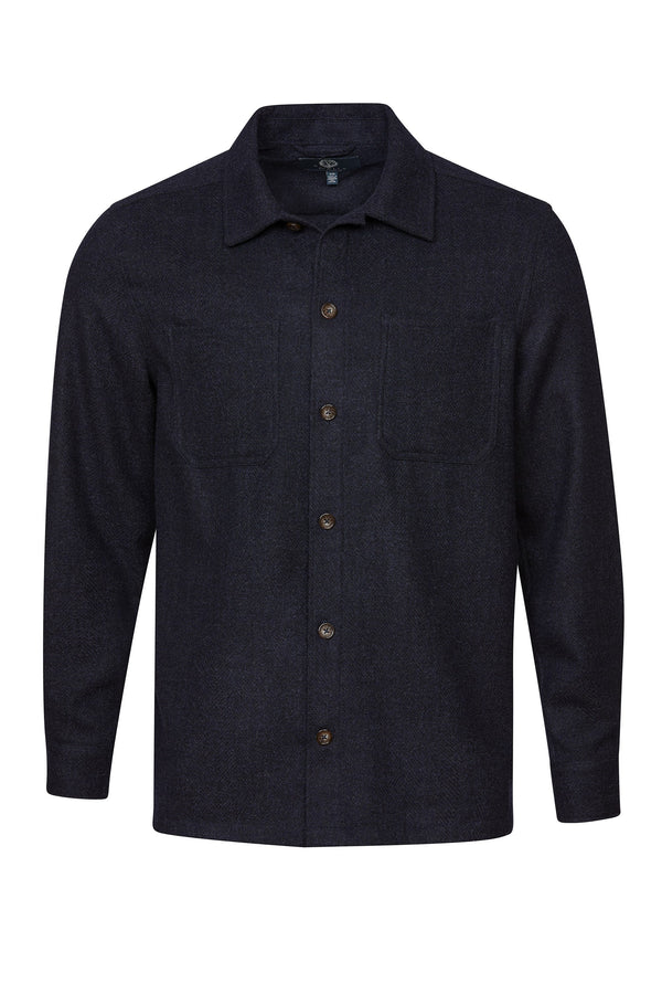 Viyella Wool Blend Overshirt